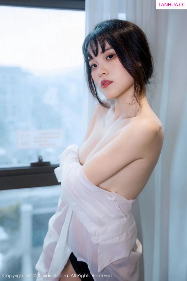  [XiuRen]高清写真图 2024.04.01 No.8320 唐安诺 黑丝美腿第58张图片
